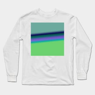 blue green grey texture abstract art Long Sleeve T-Shirt